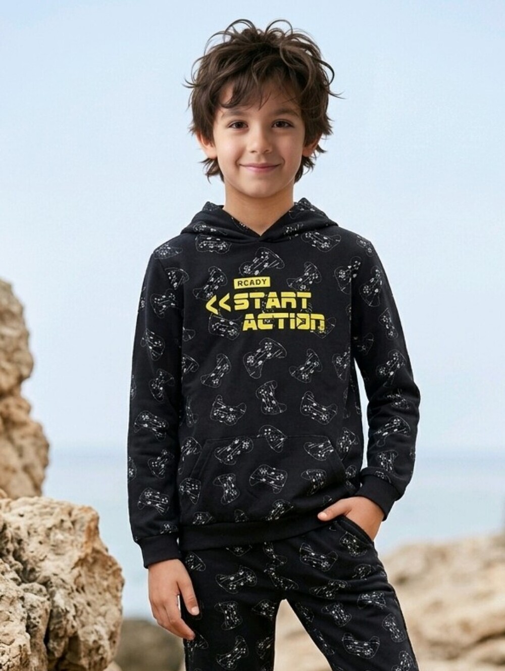 LC Waikiki Gamer Hoodie (Unisex Kids)